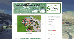 Desktop Screenshot of pension-steiner.at